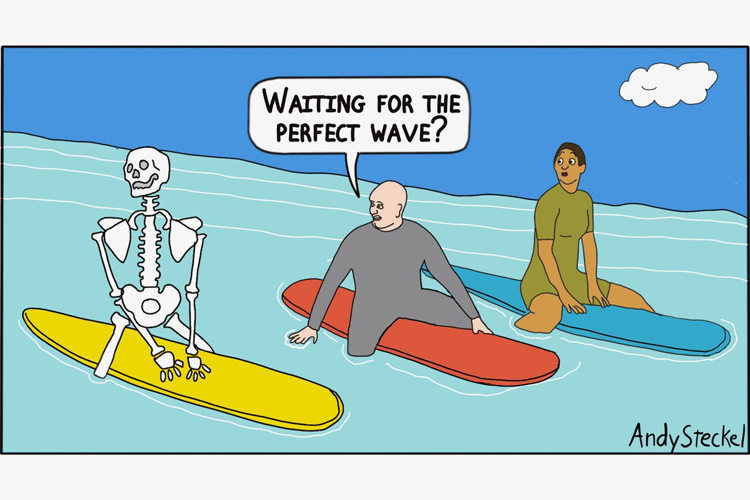 Andy Steckel: a cartoonist with a passion for surfing and surfers | Cartoon: Andy Steckel