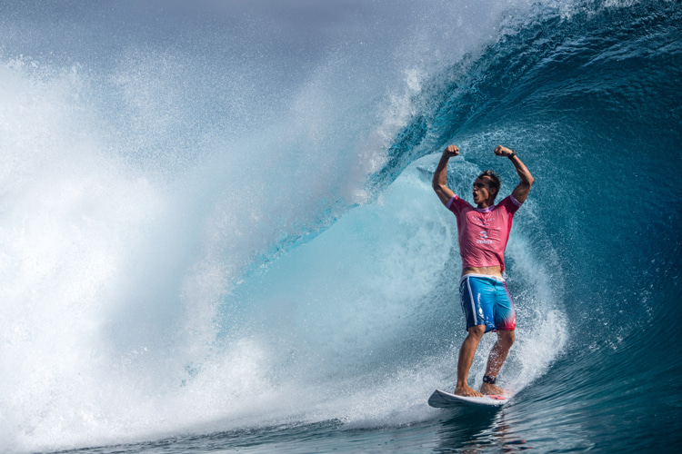 Kauli Vaast: men's surfing gold medalist at the Paris 2024 Olympic Games | Photo: ISA