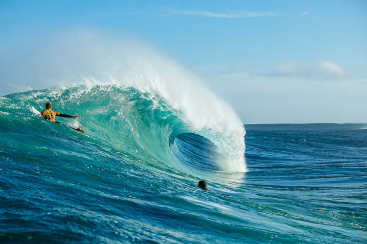Surfing Australia: Aussies spend every year an average of A$3,719 in retail and domestic travel | Photo: WSL