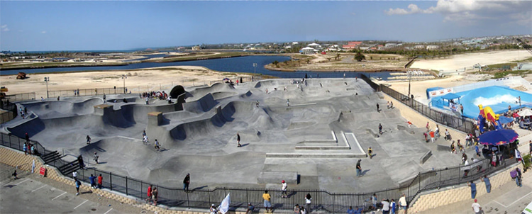 Black Pearl Skate and Surf Park, George Town, Cayman Islands: the second largest skatepark in the world | Photo: Cayman Compass