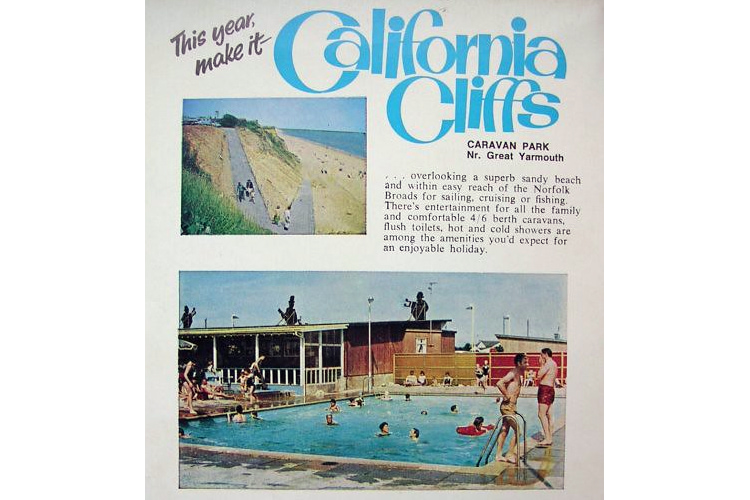 California Cliffs Caravan Park: the 1970s advert that inspired Brian Bonislawsky's 'Original Surfer' font