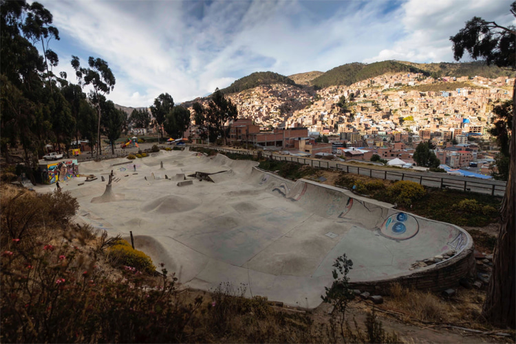 Pura Pura, La Paz, Bolivia: the highest skatepark in the world at 13,123 feet | Photo: Make Life Skate Life