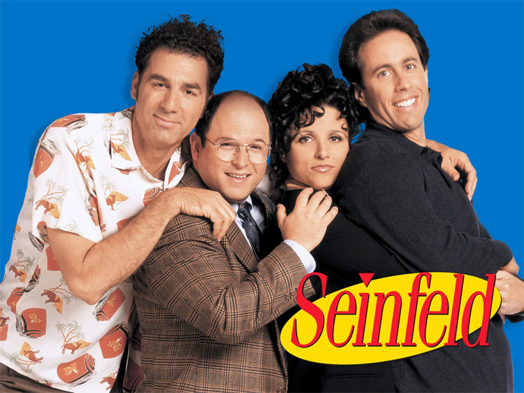 Seinfeld: probably the most popular comedy TV series of all time