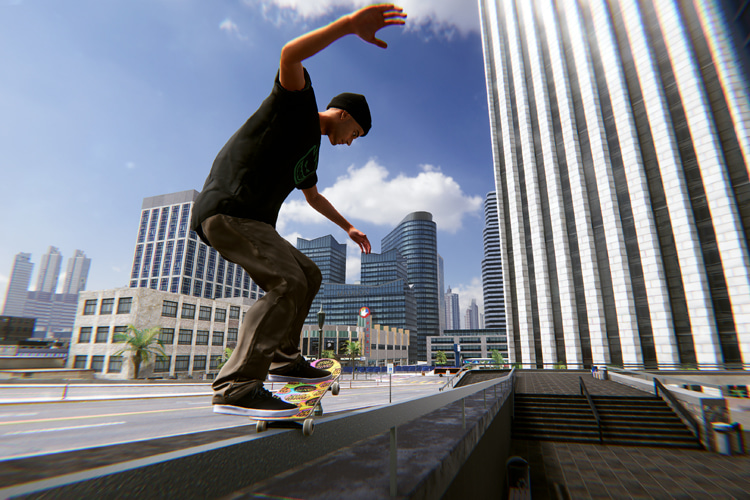 skateboarding game for switch