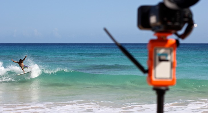 The world's first 360-degree surf camera