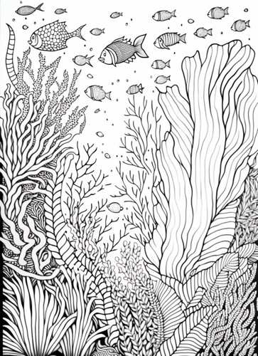 Adult Coloring Book | By The Beach: Calming Coloring Books for Adults  Featuring Seaside Life with Relaxing and Beautiful Ocean Scenery for Stress
