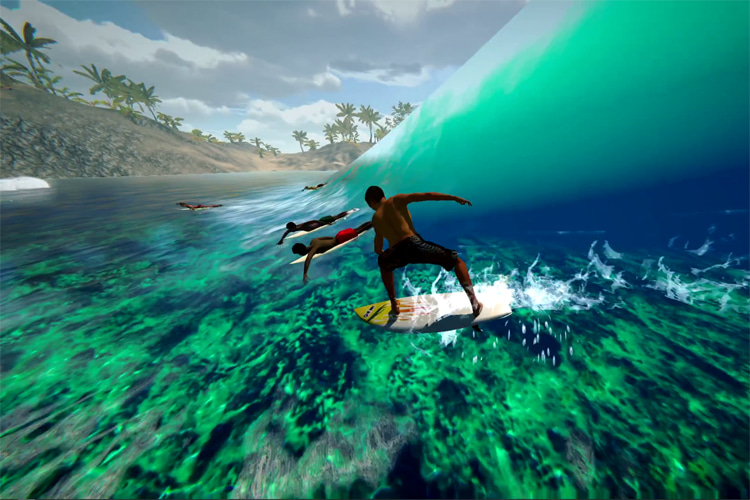 Surfers Code: the adventure surfing video game developed by Ed Marx