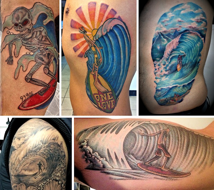 20 Pumpin Wave Tattoo Designs with Ideas and Meanings  Body Art Guru