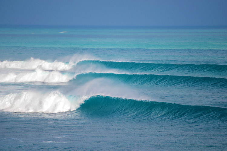 Ocean Waves- Groundswell vs Wind swell
